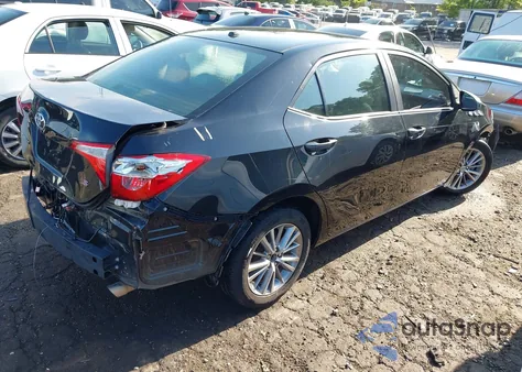 2015 Toyota Corolla Le Plus из США, поврежденный, VIN 2T1BURHE4FC258702